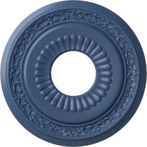 imageEkena Millwork CM20LN 20 58Inch OD x 6 14Inch ID x 1 38Inch P Lauren Ceiling MedallionAmericana Flat Finish