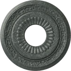 imageEkena Millwork CM20LN 20 58Inch OD x 6 14Inch ID x 1 38Inch P Lauren Ceiling MedallionAthenian Green Crackle Flat Finish