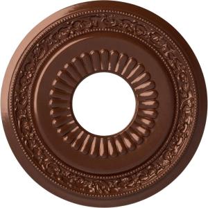 imageEkena Millwork CM20LN 20 58Inch OD x 6 14Inch ID x 1 38Inch P Lauren Ceiling MedallionCopper Penny Metallic Series