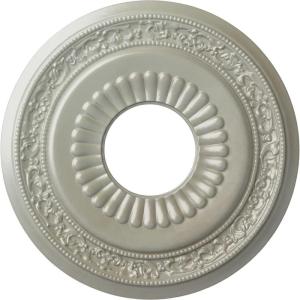 imageEkena Millwork CM20LN 20 58Inch OD x 6 14Inch ID x 1 38Inch P Lauren Ceiling MedallionFlash Copper Metallic Series