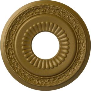 imageEkena Millwork CM20LN 20 58Inch OD x 6 14Inch ID x 1 38Inch P Lauren Ceiling MedallionGold Rush Metallic Series