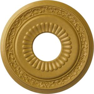 imageEkena Millwork CM20LN 20 58Inch OD x 6 14Inch ID x 1 38Inch P Lauren Ceiling MedallionIridescent Gold Metallic Series