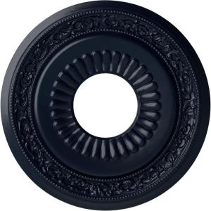 imageEkena Millwork CM20LN 20 58Inch OD x 6 14Inch ID x 1 38Inch P Lauren Ceiling MedallionMidnight Dream Flat Finish