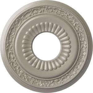 imageEkena Millwork CM20LN 20 58Inch OD x 6 14Inch ID x 1 38Inch P Lauren Ceiling MedallionPearl White Metallic Series
