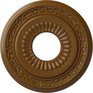 imageEkena Millwork CM20LN 20 58Inch OD x 6 14Inch ID x 1 38Inch P Lauren Ceiling MedallionSmokey Topaz Flat Finish