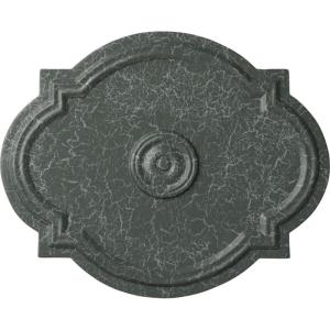 imageEkena Millwork CM21WA Waltz Ceiling MedallionAthenian Green Crackle Flat Finish