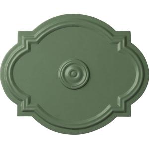 imageEkena Millwork CM21WA Waltz Ceiling MedallionAthenian Green Flat Finish
