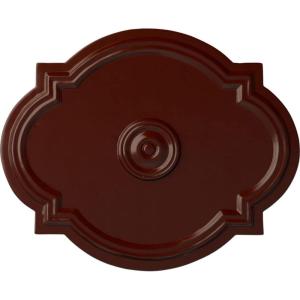imageEkena Millwork CM21WA Waltz Ceiling MedallionBrushed Mahogany Flat Finish