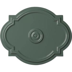 imageEkena Millwork CM21WA Waltz Ceiling MedallionCloud Burst Flat Finish