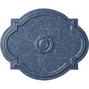 imageEkena Millwork CM21WA Waltz Ceiling MedallionHandPainted Americana Crackle