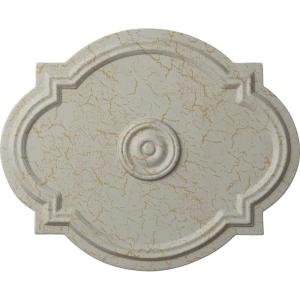 imageEkena Millwork CM21WA Waltz Ceiling MedallionPot of Cream Crackle Flat Finish