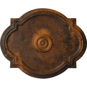 imageEkena Millwork CM21WA Waltz Ceiling MedallionRust Metallic Series