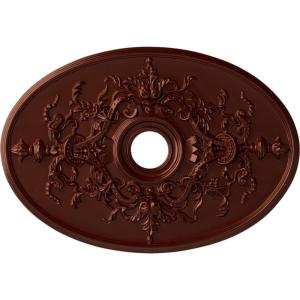 imageEkena Millwork CM21X30AL 21 14Inch W x 30 34Inch H x 1 58Inch P Alexa Ceiling MedallionAntique Copper Metallic Series