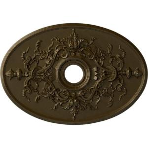 imageEkena Millwork CM21X30AL 21 14Inch W x 30 34Inch H x 1 58Inch P Alexa Ceiling MedallionBrass Metallic Series