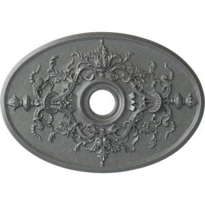 imageEkena Millwork CM21X30AL 21 14Inch W x 30 34Inch H x 1 58Inch P Alexa Ceiling MedallionPlatinum Metallic Series