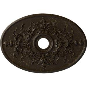 imageEkena Millwork CM21X30AL 21 14Inch W x 30 34Inch H x 1 58Inch P Alexa Ceiling MedallionStone Hearth Crackle Flat Finish