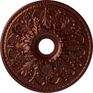 imageEkena Millwork CM23AS 23 78Inch OD x 4 18Inch ID Ashley Ceiling MedallionAntique Copper Metallic Series