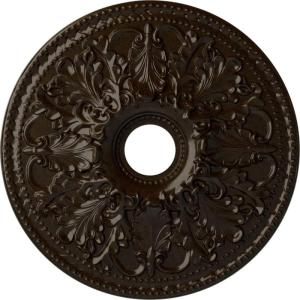 imageEkena Millwork CM23AS 23 78Inch OD x 4 18Inch ID Ashley Ceiling MedallionBronze Metallic Series