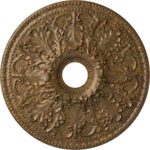 imageEkena Millwork CM23AS 23 78Inch OD x 4 18Inch ID Ashley Ceiling MedallionRubbed Bronze Metallic Series