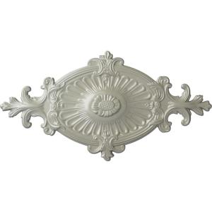 imageEkena Millwork CM23RO1 23 12quot x 12 14quot x 1 12quot Quentin Ceiling Medallion PrimedFlash Copper Metallic Series