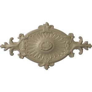 imageEkena Millwork CM23RO1 23 12quot x 12 14quot x 1 12quot Quentin Ceiling Medallion PrimedGobi Desert Flat Finish
