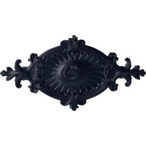 imageEkena Millwork CM23RO1 23 12quot x 12 14quot x 1 12quot Quentin Ceiling Medallion PrimedMidnight Dream Flat Finish