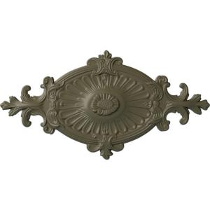 imageEkena Millwork CM23RO1 23 12quot x 12 14quot x 1 12quot Quentin Ceiling Medallion PrimedPainted Turtle Flat Finish