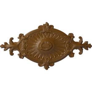imageEkena Millwork CM23RO1 23 12quot x 12 14quot x 1 12quot Quentin Ceiling Medallion PrimedSmokey Topaz Flat Finish