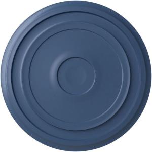 imageEkena Millwork CM24RE Traditional Reece Ceiling Medallion 24 38quotOD x 1 18quotP Fits Canopies up to 5 78quot Factory PrimedAmericana Flat Finish