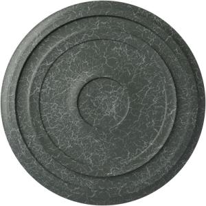 imageEkena Millwork CM24RE Traditional Reece Ceiling Medallion 24 38quotOD x 1 18quotP Fits Canopies up to 5 78quot Factory PrimedAthenian Green Crackle Flat Finish