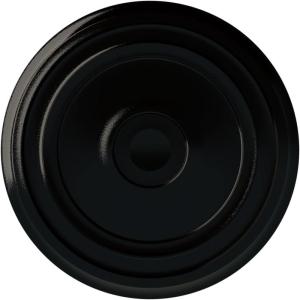imageEkena Millwork CM24RE Traditional Reece Ceiling Medallion 24 38quotOD x 1 18quotP Fits Canopies up to 5 78quot Factory PrimedBlack Pearl Metallic Series