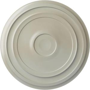 imageEkena Millwork CM24RE Traditional Reece Ceiling Medallion 24 38quotOD x 1 18quotP Fits Canopies up to 5 78quot Factory PrimedFlash Blue Metallic Series