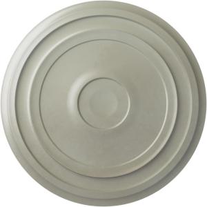 imageEkena Millwork CM24RE Traditional Reece Ceiling Medallion 24 38quotOD x 1 18quotP Fits Canopies up to 5 78quot Factory PrimedFlash Copper Metallic Series