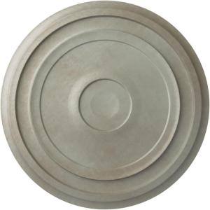 imageEkena Millwork CM24RE Traditional Reece Ceiling Medallion 24 38quotOD x 1 18quotP Fits Canopies up to 5 78quot Factory PrimedFlash Gold Metallic Series