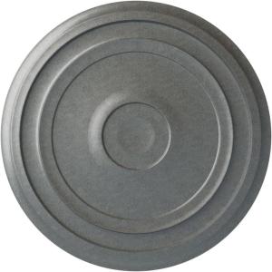 imageEkena Millwork CM24RE Traditional Reece Ceiling Medallion 24 38quotOD x 1 18quotP Fits Canopies up to 5 78quot Factory PrimedPlatinum Metallic Series