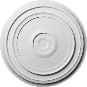 imageEkena Millwork CM24RE Traditional Reece Ceiling Medallion 24 38quotOD x 1 18quotP Fits Canopies up to 5 78quot Factory PrimedPrimed