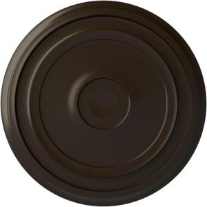 imageEkena Millwork CM24RE Traditional Reece Ceiling Medallion 24 38quotOD x 1 18quotP Fits Canopies up to 5 78quot Factory PrimedStone Hearth Flat Finish