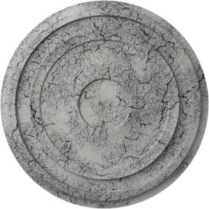 imageEkena Millwork CM24RE Traditional Reece Ceiling Medallion 24 38quotOD x 1 18quotP Fits Canopies up to 5 78quot Factory PrimedUltra Pure White Crackle Flat Finish