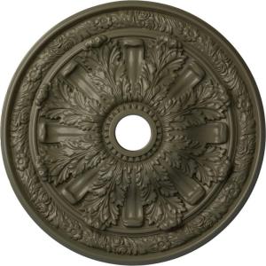 imageEkena Millwork CM30FL Flagstone Ceiling Medallion 30quotOD x 3 78quotID x 3 14quotP Fits Canopies up to 3 78quot Factory PrimedHandPainted Painted Turtle