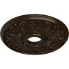 image16 12quotOD x 3 58quotID x 1 18quotP Apollo Ceiling Medallion Fits Canopies up to 5 58quotHandPainted Bronze