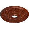 image16 12quotOD x 3 58quotID x 1 18quotP Apollo Ceiling Medallion Fits Canopies up to 5 58quotHandPainted Firebrick
