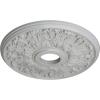 image16 12quotOD x 3 58quotID x 1 18quotP Apollo Ceiling Medallion Fits Canopies up to 5 58quotHandPainted Frost