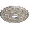 image16 12quotOD x 3 58quotID x 1 18quotP Apollo Ceiling Medallion Fits Canopies up to 5 58quotHandPainted Pearl White