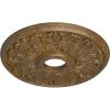 image16 12quotOD x 3 58quotID x 1 18quotP Apollo Ceiling Medallion Fits Canopies up to 5 58quotHandPainted Rubbed Bronze