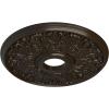 image16 12quotOD x 3 58quotID x 1 18quotP Apollo Ceiling Medallion Fits Canopies up to 5 58quotHandPainted Stone Hearth