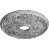image16 12quotOD x 3 58quotID x 1 18quotP Apollo Ceiling Medallion Fits Canopies up to 5 58quotHandPainted Ultra Pure White Crackle