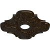 image17 34quotOD x 3 34quotID x 1quotP Peralta Ceiling Medallion Fits Canopies up to 4 58quotBronze Metallic Series