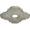 image17 34quotOD x 3 34quotID x 1quotP Peralta Ceiling Medallion Fits Canopies up to 4 58quotFlash Gold Metallic Series