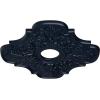 image17 34quotOD x 3 34quotID x 1quotP Peralta Ceiling Medallion Fits Canopies up to 4 58quotMidnight Dream Flat Finish