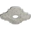 image17 34quotOD x 3 34quotID x 1quotP Peralta Ceiling Medallion Fits Canopies up to 4 58quotPot of Cream Flat Finish